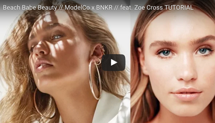 How to: ModelCo x BNKR beauty tutorial